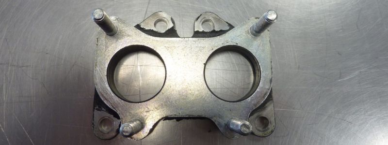 Paire de brides souples pour carburateur SOLEX 35 PHH