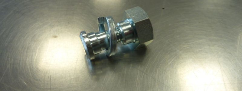 Goujon + rondelle + écrou de roue pour SIMCA 5 et 6